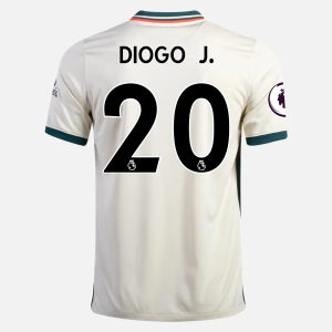 Billiga Fotbollströjor Liverpool Diogo Jota 20 Borta tröja  2021/22 – Kortärmad