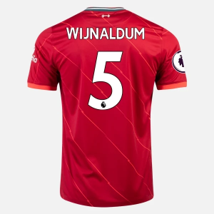 Billiga Fotbollströjor Liverpool FC Gioginio Wijnaldum 5 Hemma tröja 2021/22 – Kortärmad