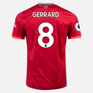 Billiga Fotbollströjor Liverpool FC Steven Gerrard 8 Hemma tröja  2021/22 – Kortärmad
