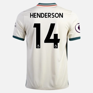 Billiga Fotbollströjor Liverpool Jordan Henderson 14 Borta tröja  2021/22 – Kortärmad