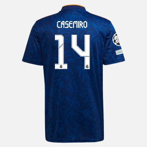 Billiga Fotbollströjor Real Madrid Casemiro 14 Borta tröja  2021/22 – Kortärmad
