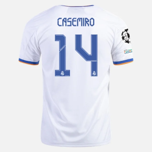 Billiga Fotbollströjor Real Madrid Casemiro 14 Hemma tröja  2021/22 – Kortärmad