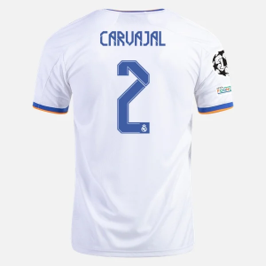 Billiga Fotbollströjor Real Madrid Dani Carvajal 2 Hemma tröja  2021/22 – Kortärmad