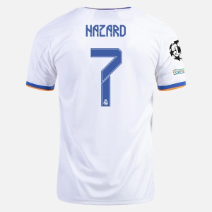 Billiga Fotbollströjor Real Madrid Eden Hazard 7 Hemma tröja  2021/22 – Kortärmad