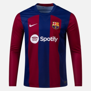 Billiga Fotbollströjor Barcelona Hemma tröja 2023/24 – Långärmad
